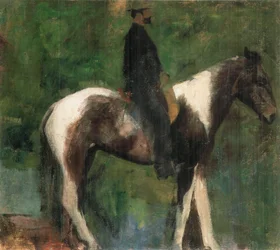 Reitstudie für die Heiligen Drei Könige